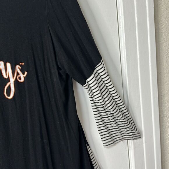 GAMEDAY COUTURE Oklahoma State Cowboys Striking in Stripes Tunic Shirt XXL 2X - Picture 6 of 8